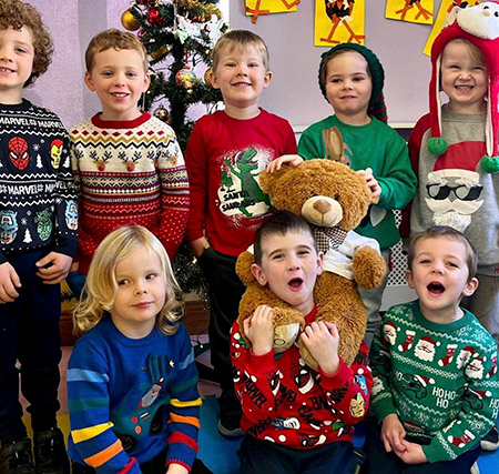 Jack & Jill’s Garrarus, Tramore raised €203 at their Junior’s Christmas Jumper Day