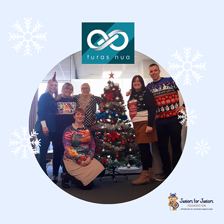 Turas Nua Staff held a Juniors Christmas Jumper Day