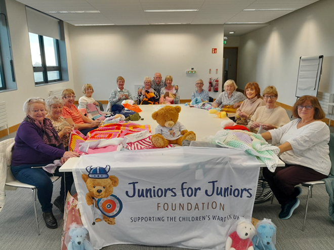 A heartfelt thank you to the wonderful Suir Active Retirement Knitting Group! 