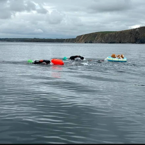 We are thrilled to announce that so far we have raised an impressive...  In July, Emer and Jane undertook the incredible challenge of swimming across Tramore Bay to raise funds for a sensory room dedicated to the children's ward. We are thrilled to announce that so far we have raised an impressive