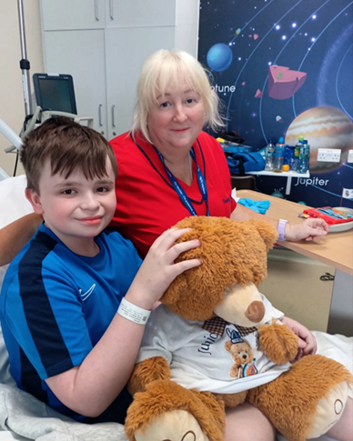 Deirdre is one of the many unsung heroes on the paediatric ward in UHW. 