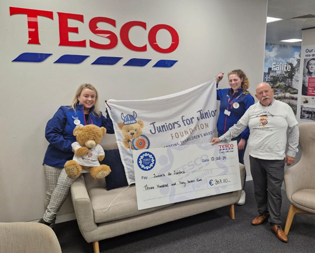 A big shoutout and Thank you to Tesco 