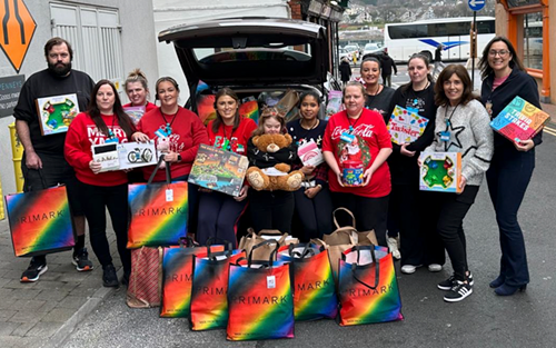 Festive Spirit Shines Bright in Kill St Lawrence on a cold December day.