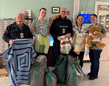 Suir Active Retirement Group Create Beautiful Blankets for the Children of the Ward