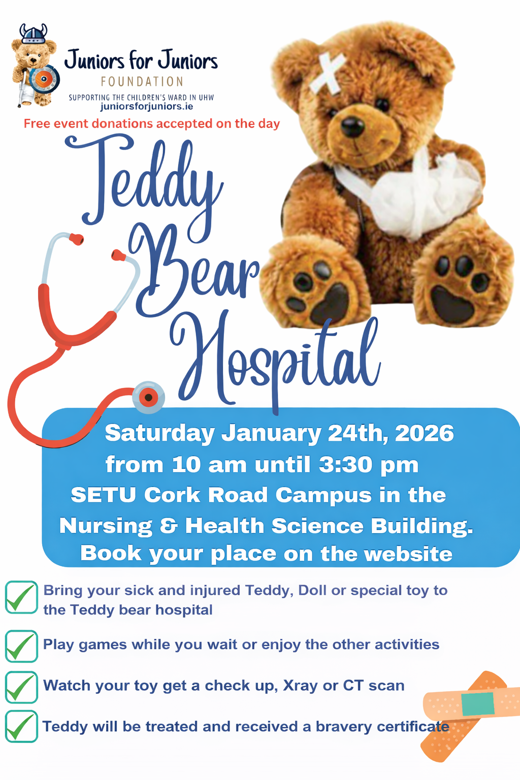 The Teddy Bear Hospital Returns in a New Location