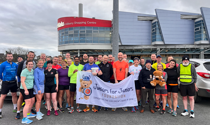 Saturday Road Runners: Going the Extra Mile for Juniors for Juniors